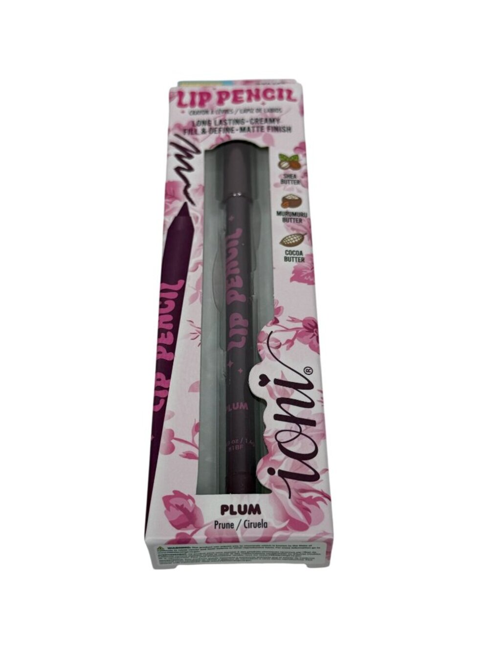 Lip Pencil Plum Matte Lip Liner Long Lasting Vegan Creamy